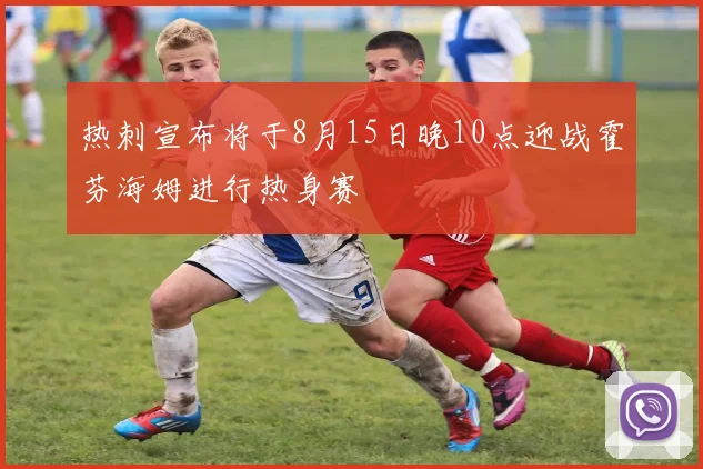 热刺宣布将于8月15日晚10点迎战霍芬海姆进行热身赛